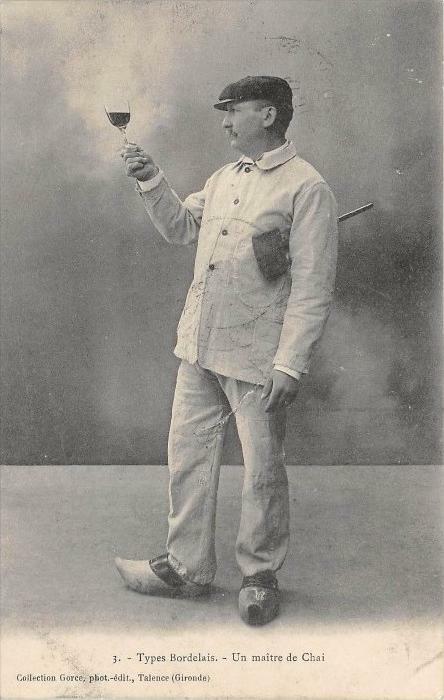 Carte postale ancienne Types Bordelais - Un Maitre de Chai à Bordeaux