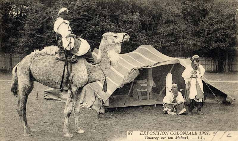 Carte postale ancienne Tuareg 1907