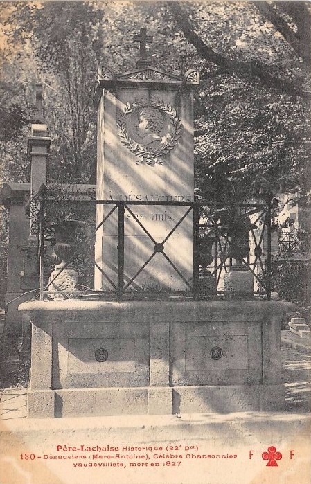 Carte postale ancienne Le Père-Lachaise - Désaugiers à Paris 20e