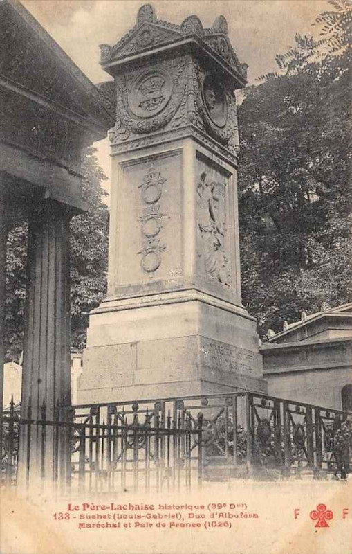 Carte postale ancienne Le Père-Lachaise - Suchet à Paris 20e
