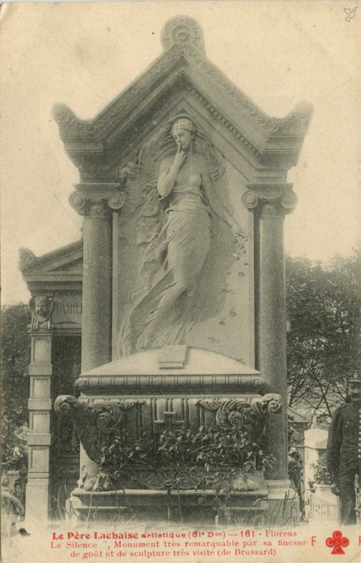 Carte postale ancienne Le Père-Lachaise - Florens à Paris 20e