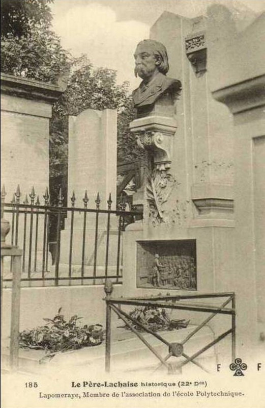 Carte postale ancienne Le Père-Lachaise - Lapomeraye à Paris 20e