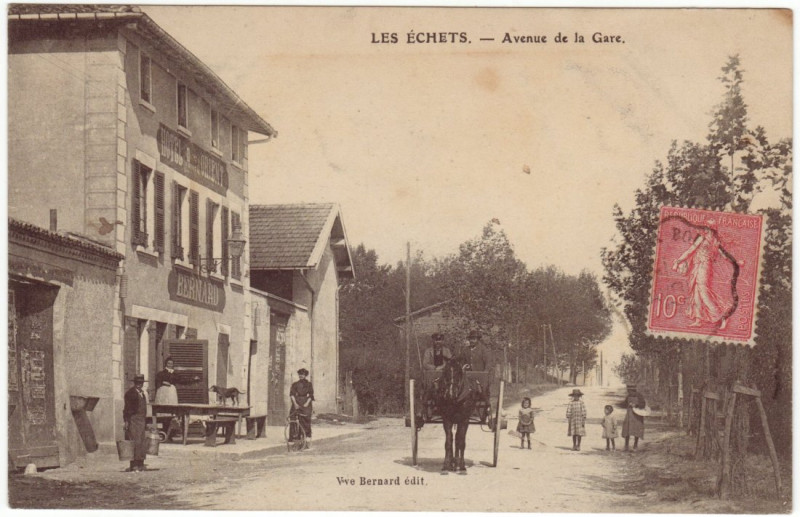 Carte postale ancienne Les Echets - Miribel - Cp (14) à Miribel-Lanchâtre