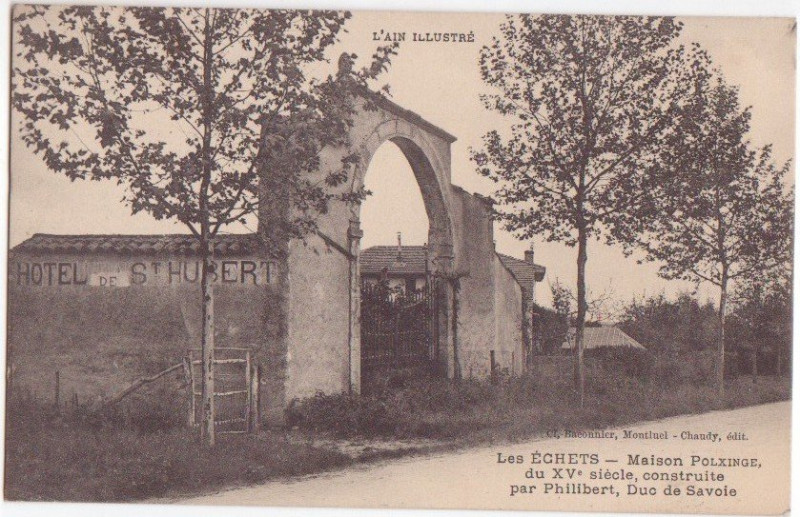 Carte postale ancienne Les Echets - Miribel - Cp (4) à Miribel-Lanchâtre