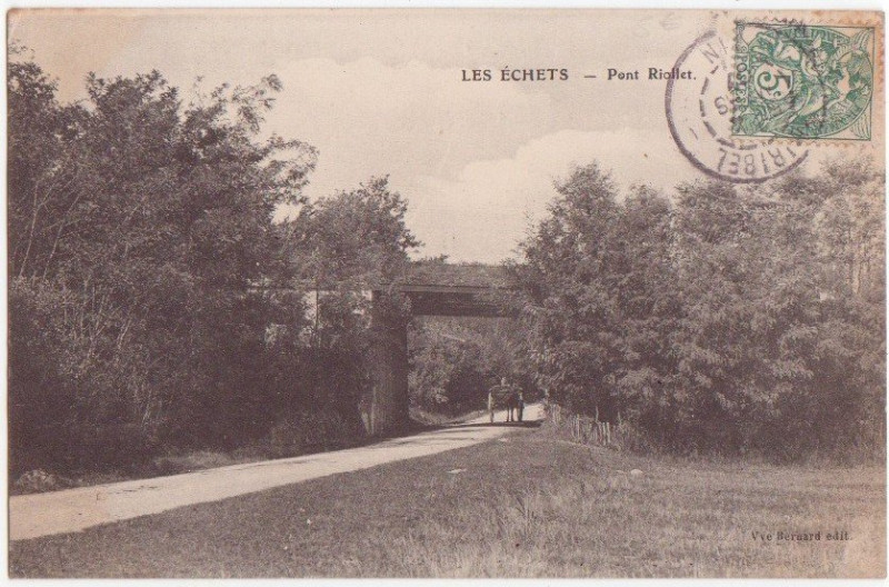Carte postale ancienne Les Echets - Miribel - Cp (8) à Miribel-Lanchâtre