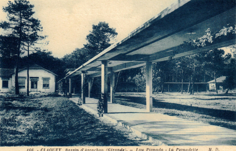 Carte postale ancienne Claouey - La Pignada 6
