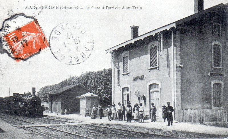 Carte postale ancienne Midi Marcheprime Jpvl