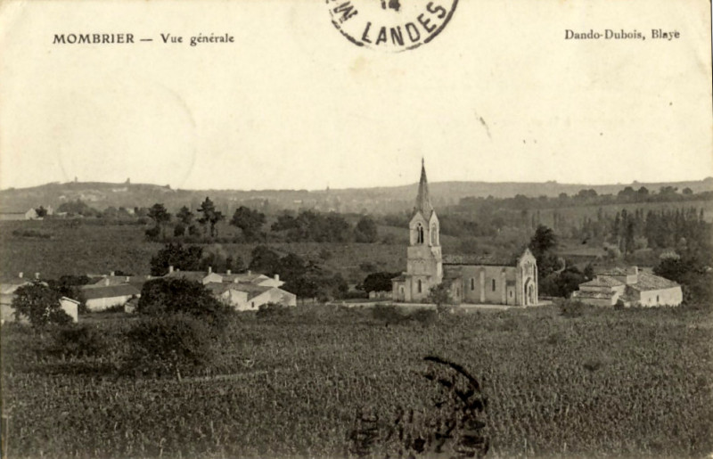 Carte postale ancienne Mombrier - vue générale 3