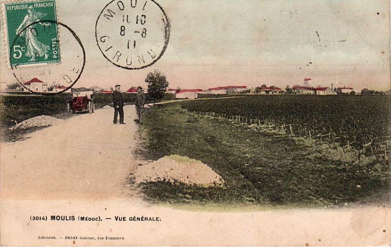 Carte postale ancienne Mouilis - vue générale