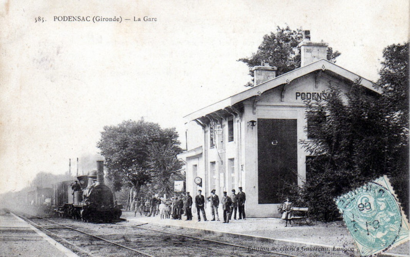 Carte postale ancienne Midi Podensac Jpvl
