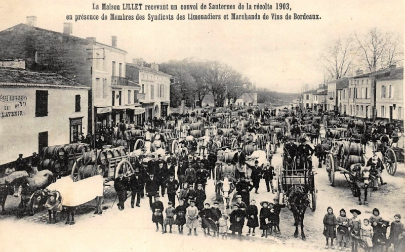 Carte postale ancienne Podensac - Kina-Lillet b
