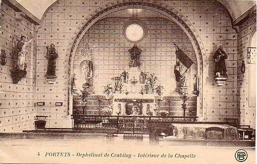 Carte postale ancienne Portets - Orphelinat de Crabitey 4