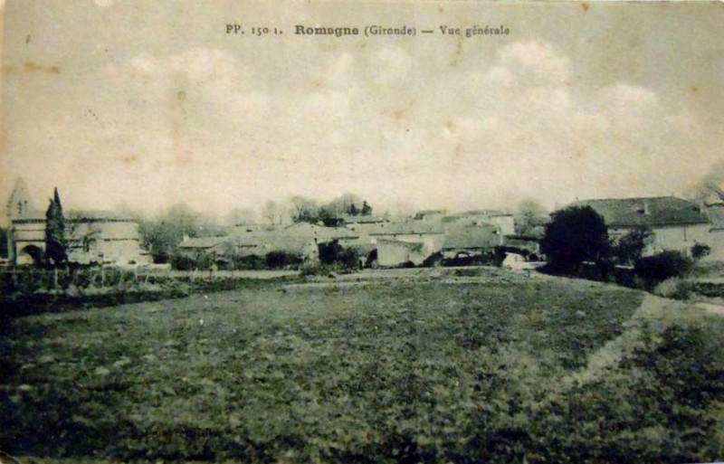 Carte postale ancienne Romagne - vue générale