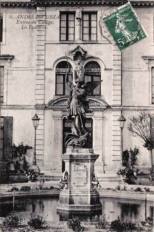 Carte postale ancienne Saint-André-de-Cubzac - Ecole Normale 12
