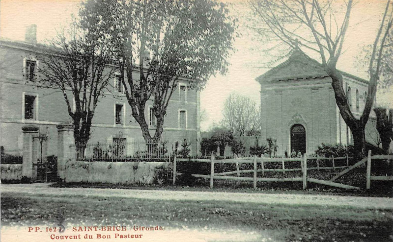 Carte postale ancienne Saint-Brice - Couvent du Bon Pasteur 1