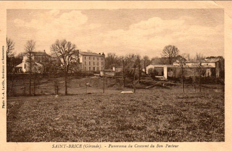 Carte postale ancienne Saint-Brice - Couvent du Bon Pasteur 4