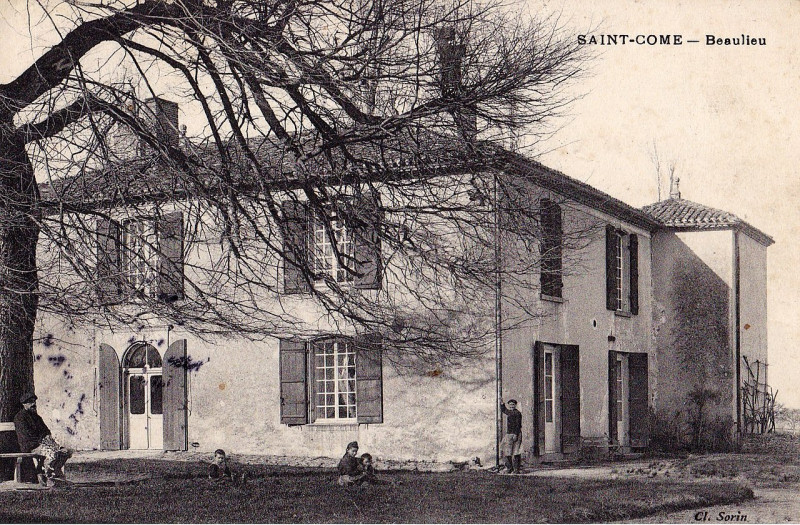 Carte postale ancienne Saint-Côme – Beaulieu