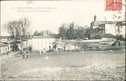 Carte postale ancienne Saint-Ferme - bourg 6