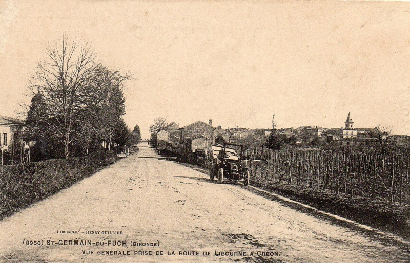 Carte postale ancienne Saint-Germain-du-Puch - vue générale 3