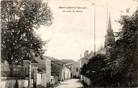 Carte postale ancienne Saint-Girons - bourg 4