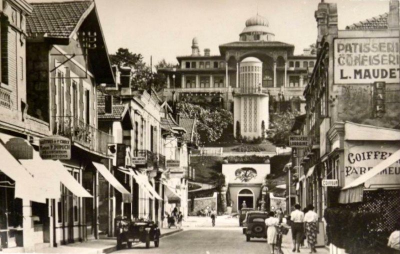 Carte postale ancienne Arcachon - rue du Casino 10