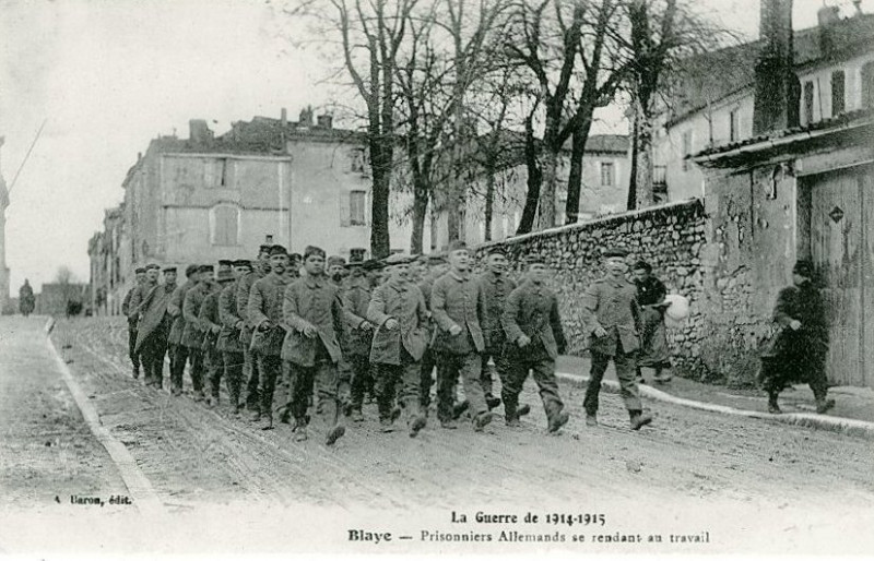 Carte postale ancienne Blaye - Citadelle - Guerre 1914-1918 3