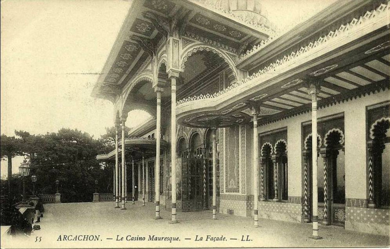 Carte postale ancienne Arcachon - Casino Mauresque 10