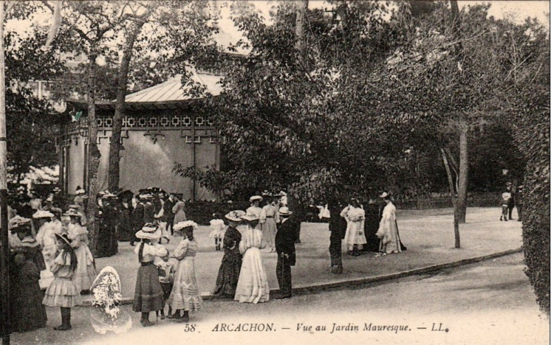 Carte postale ancienne Arcachon - Casino mauresque 21