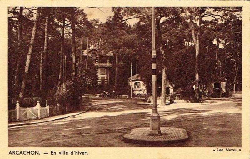 Carte postale ancienne Arcachon - ville d'Hiver 2
