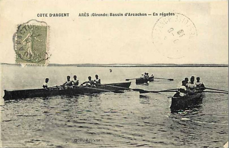 Carte postale ancienne Arès - Bassin 2