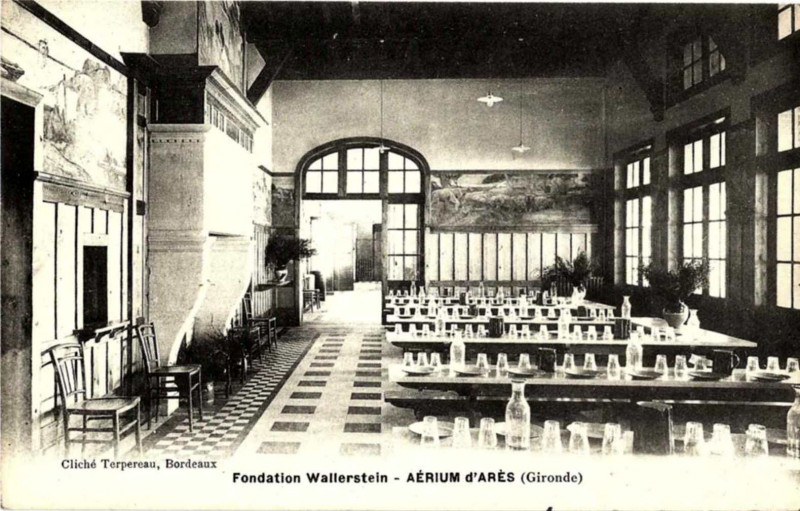 Carte postale ancienne Arès - Fondation Wallerstein 20