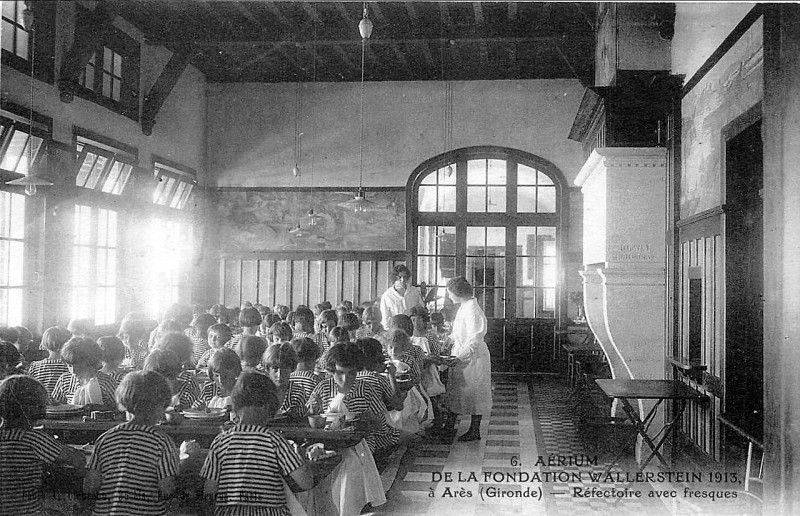 Carte postale ancienne Arès - Fondation Wallerstein 21