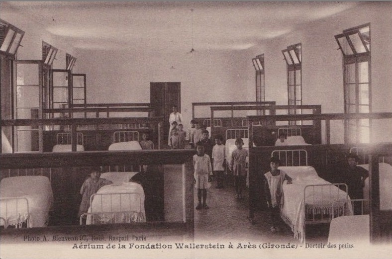 Carte postale ancienne Arès - Fondation Wallerstein 22