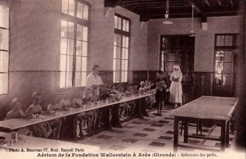 Carte postale ancienne Arès - Fondation Wallerstein 28