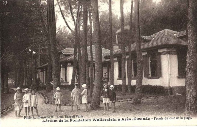 Carte postale ancienne Arès - Fondation Wallerstein 41
