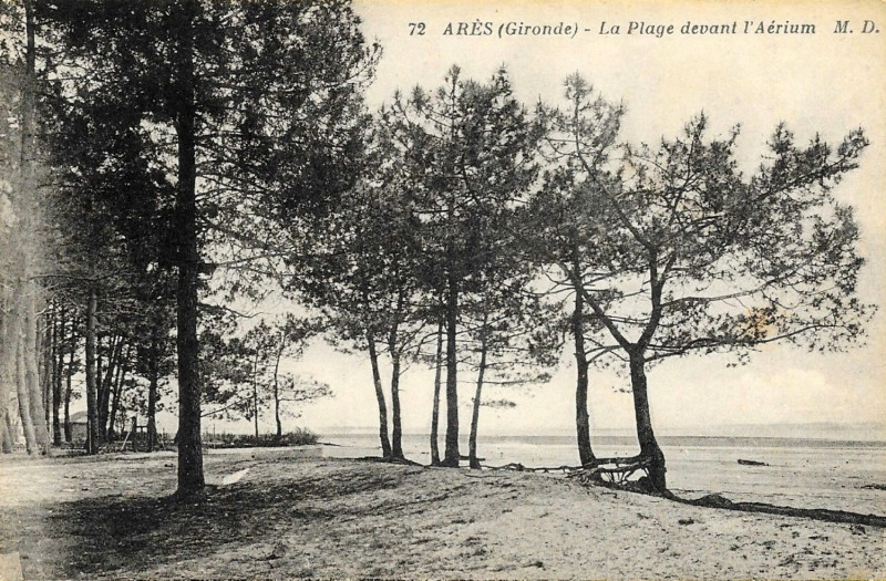 Carte postale ancienne Arès - Fondation Wallerstein 44