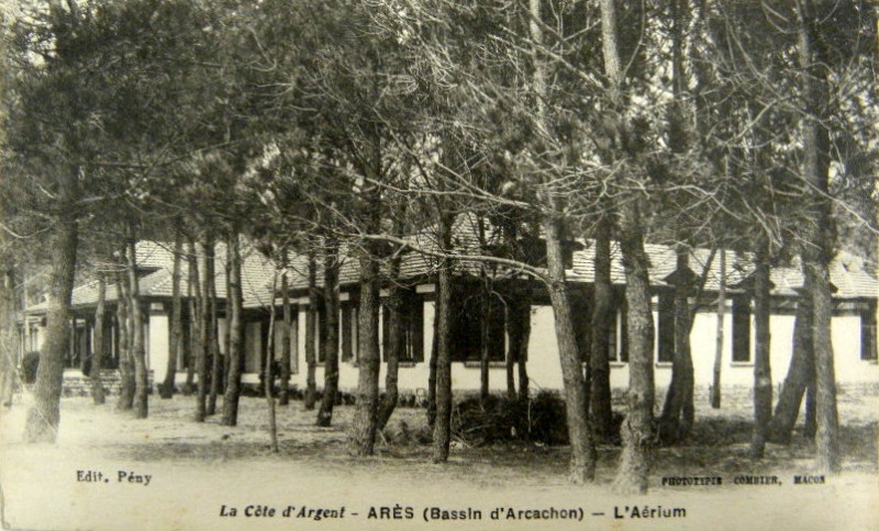 Carte postale ancienne Arès - Fondation Wallerstein 9