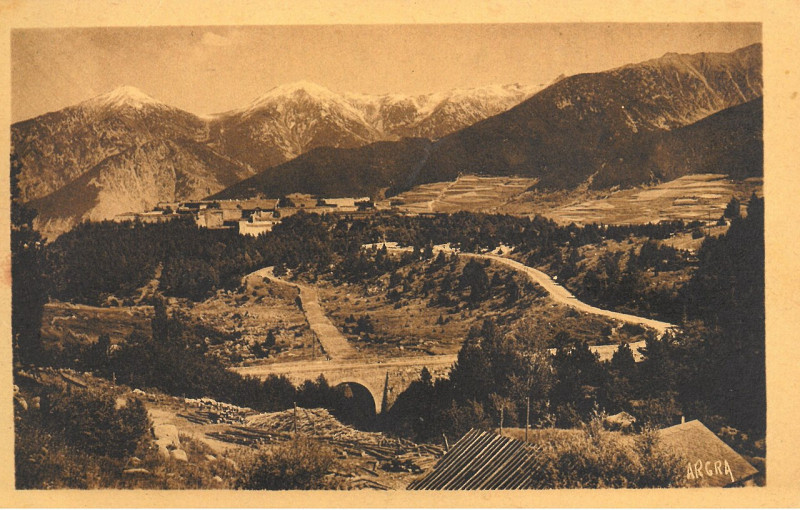 Carte postale ancienne Mont-Louis - Place forte