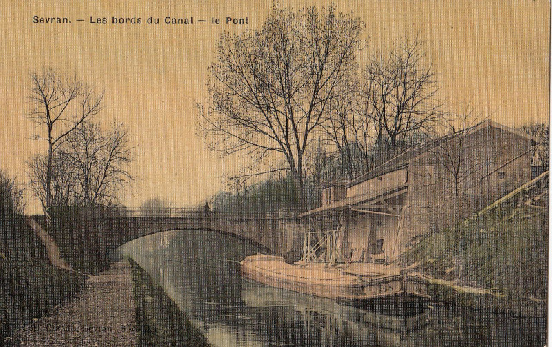 Carte postale ancienne Côté pont avec plâtrières 2