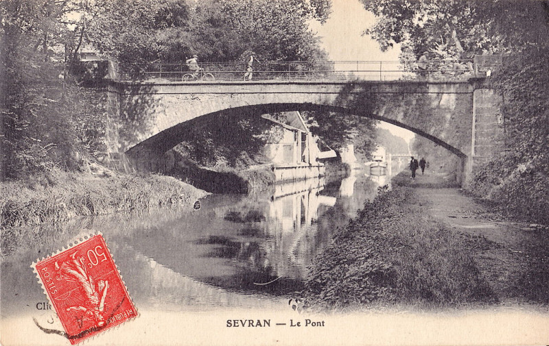 Carte postale ancienne Inconnu - Sevran - Le Pont