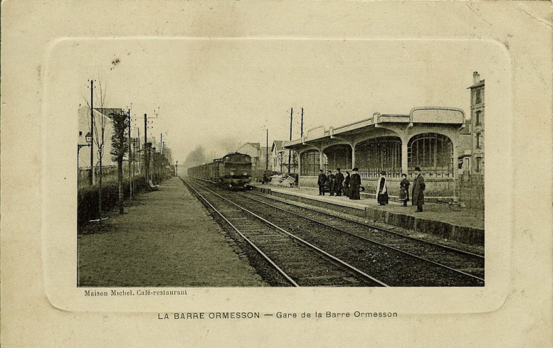 Carte postale ancienne La Barre - Ormesson 200
