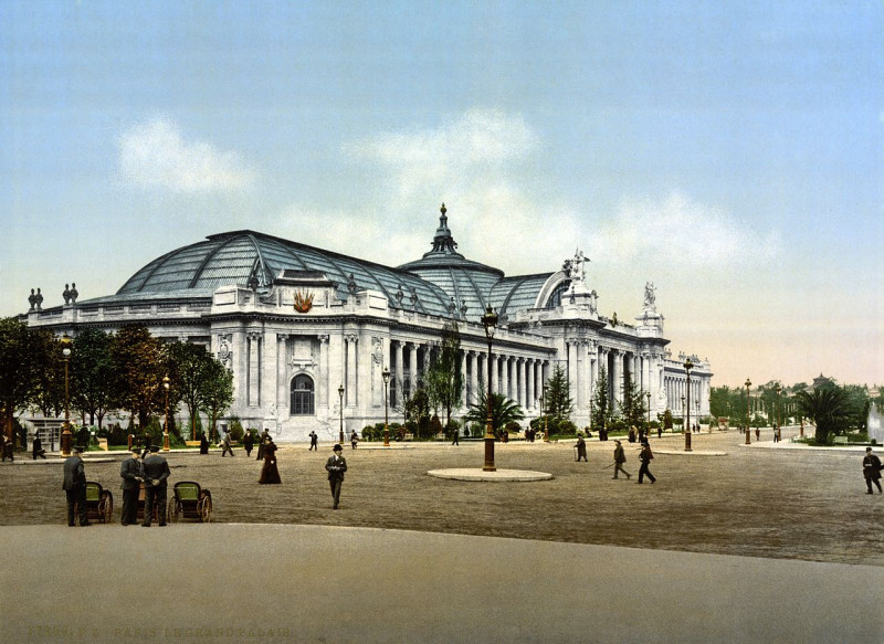 Carte postale ancienne The Grand Palace, Exposition Universal, 1900, Paris, France à Paris 8e