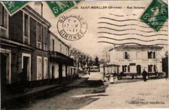 Carte postale ancienne Saint-Morilon Bourg 1