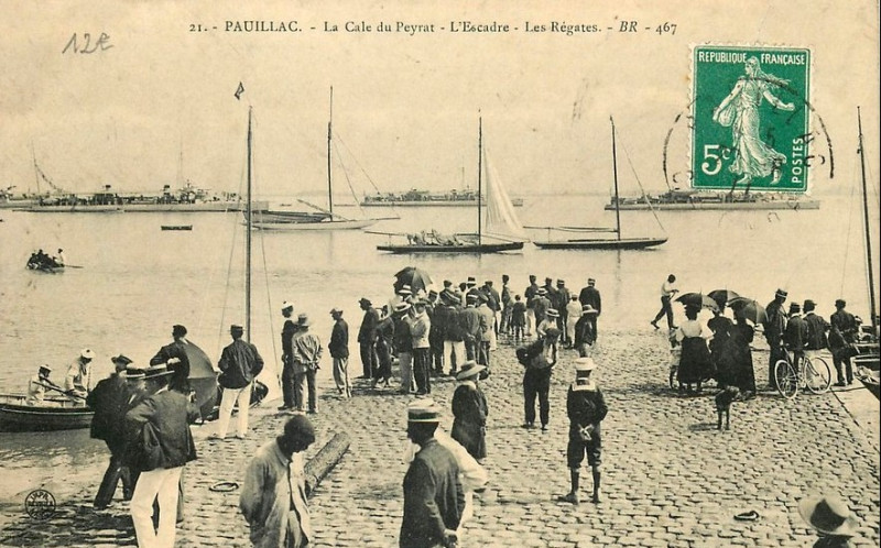 Carte postale ancienne Pauillac - Port 14