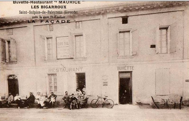 Carte postale ancienne Saint-Sulpice-de-Faleyrens chez Maurice 1