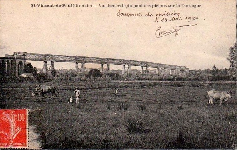 Carte postale ancienne Saint-Vincent-de-Paul - vue générale 1