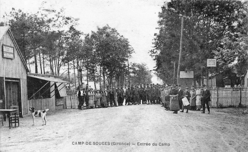Carte postale ancienne Smj-Camp de Souge