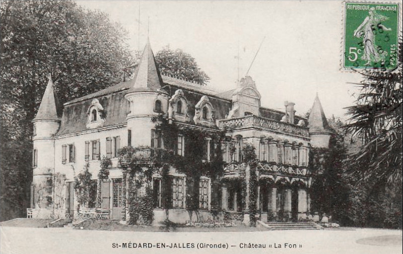 Carte postale ancienne Smj-Château La Fon