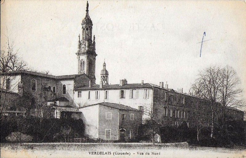Carte postale ancienne Verdelais - Bourg 6