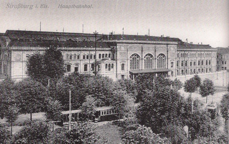 Carte postale ancienne Bfstrasbourg1910